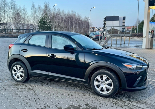 Mazda CX-3 cena 62900 przebieg: 94921, rok produkcji 2018 z Mława małe 379